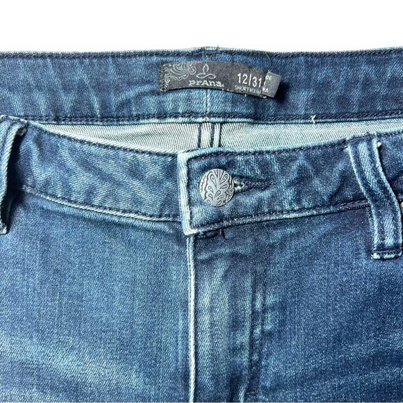 Prana Mid Rise Blue Wash Denim - Picture 3 of 3
